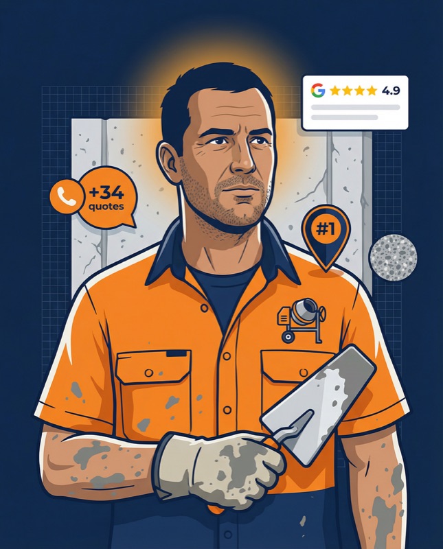 A concreter on the tools in NZ